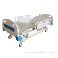 Manual three-function hospital bed